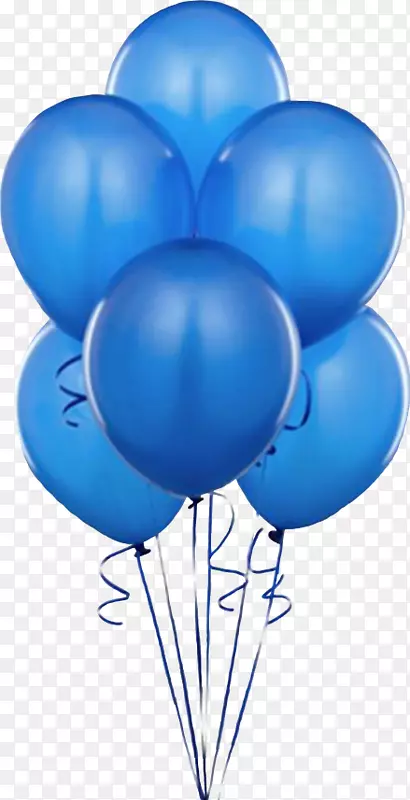 气球海军蓝花束派对-气球