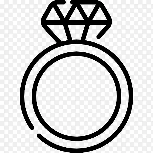 珠宝首饰-电脑图标戒指-珠宝