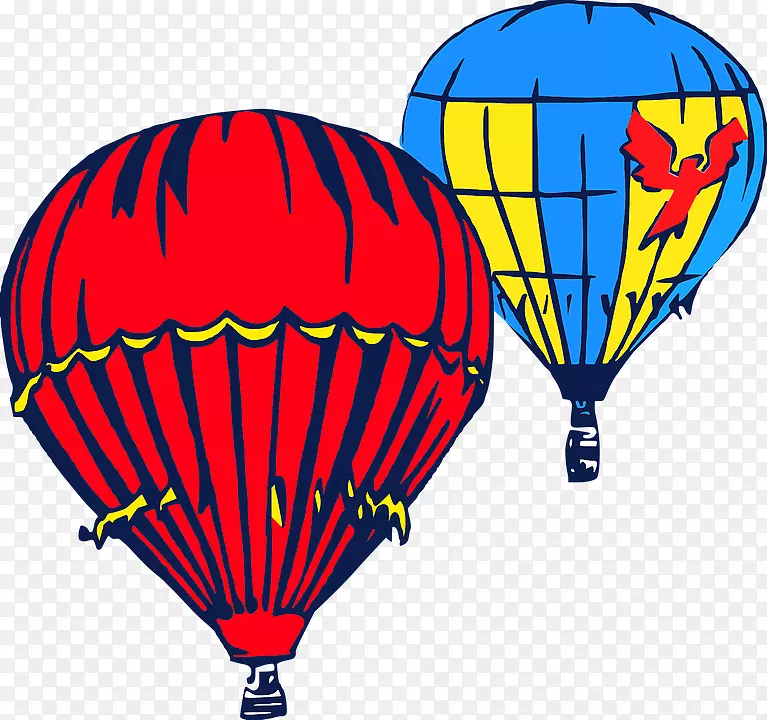热气球航空运输夹艺术气球