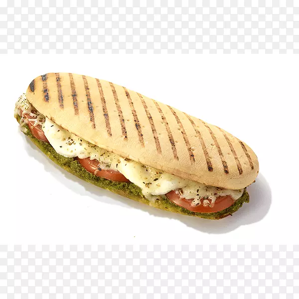 帕尼尼汉堡蔬菜三明治包-火腿