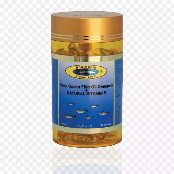 鱼油膳食补充剂欧米茄-3脂肪酸维生素油