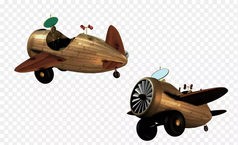 飞机蒸汽朋克飞行赛博朋克衍生产品剪贴画-飞机
