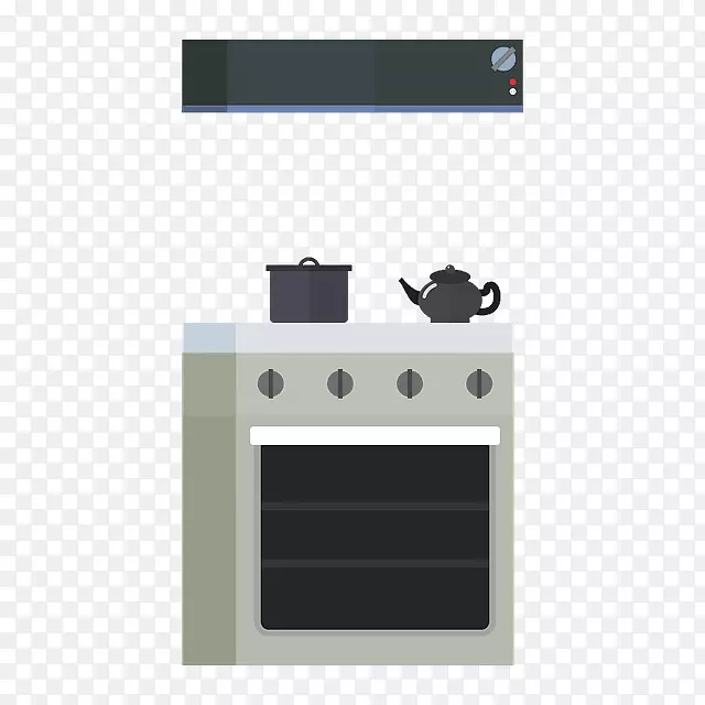 排气罩烹饪范围厨房烤箱煤气炉-厨房