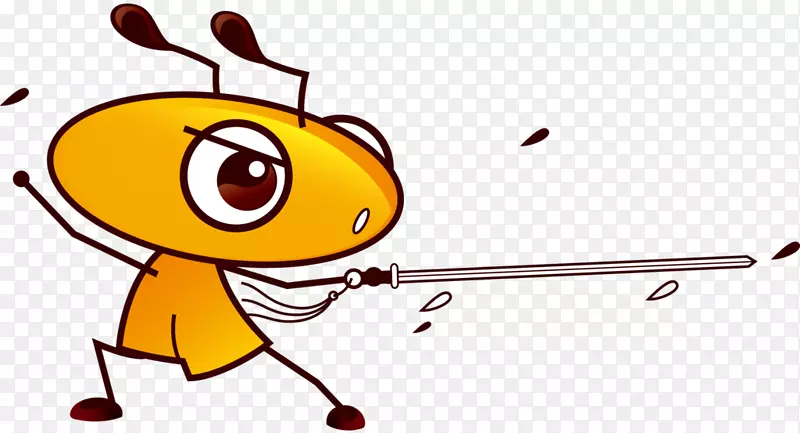蚂蚁动画蜜蜂-动画