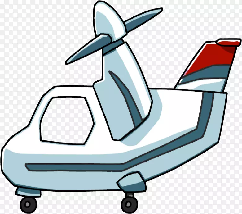 Scribblenauts无限飞机汽车Scribblenauts混合-飞机