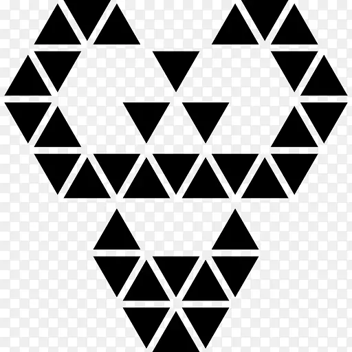 多边形对称形状三角形点反射形状