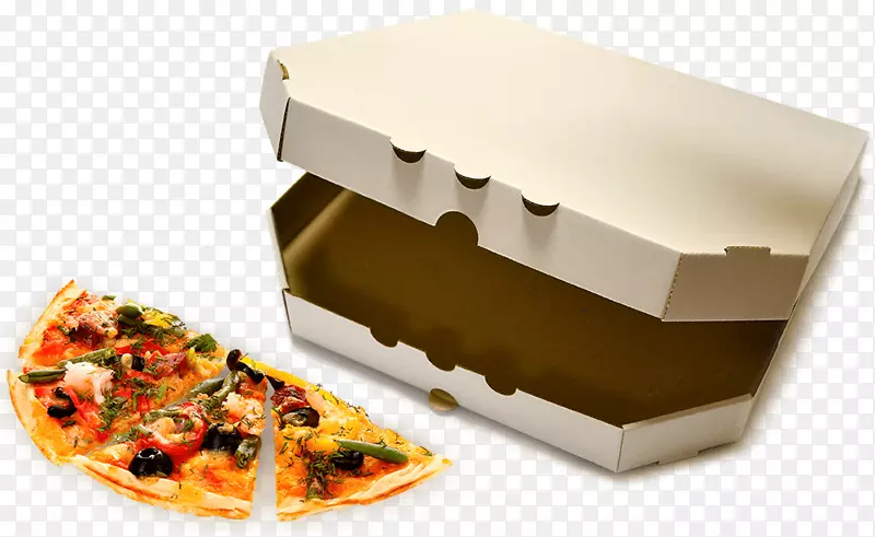 纸箱包装和标签纸板.比萨饼