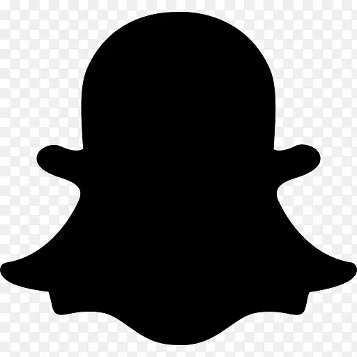 社交媒体电脑图标Snapchat徽标-社交媒体