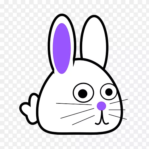复活节兔子着色书兔子儿童-兔子