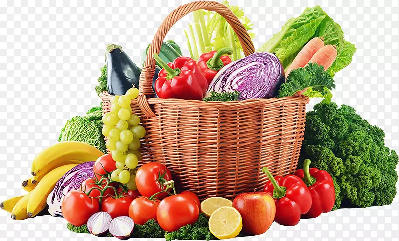 水果食品礼品篮蔬菜剪贴画-蔬菜