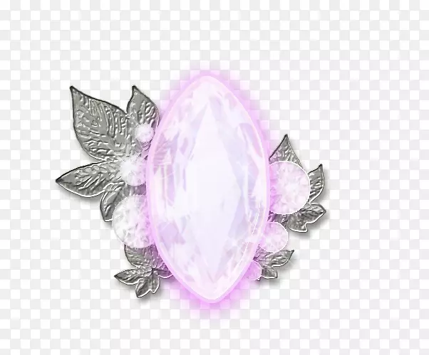 紫水晶体珠宝钻石薰衣草首饰
