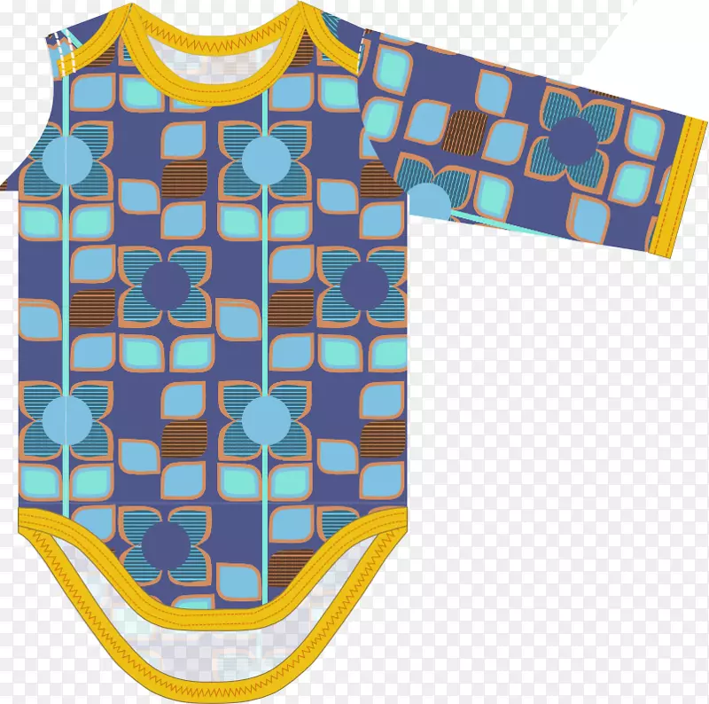 袖子连衣裙套装婴儿和蹒跚学步的单件缝纫式样衬衫