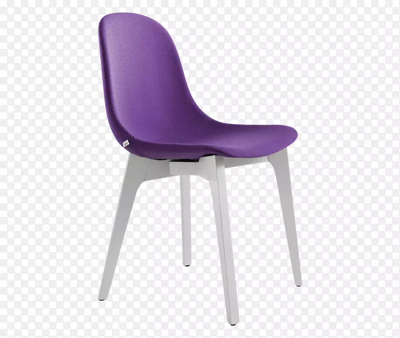塑料紫罗兰色餐椅