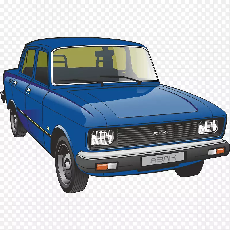 Moskvitch 2140汽车拉延LADA 4x4-Car