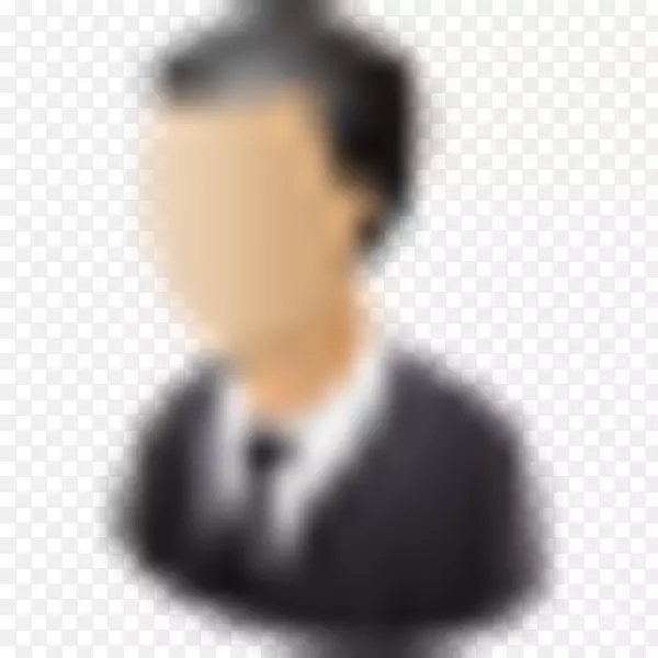 肩型用户电脑图标剪贴画-电脑