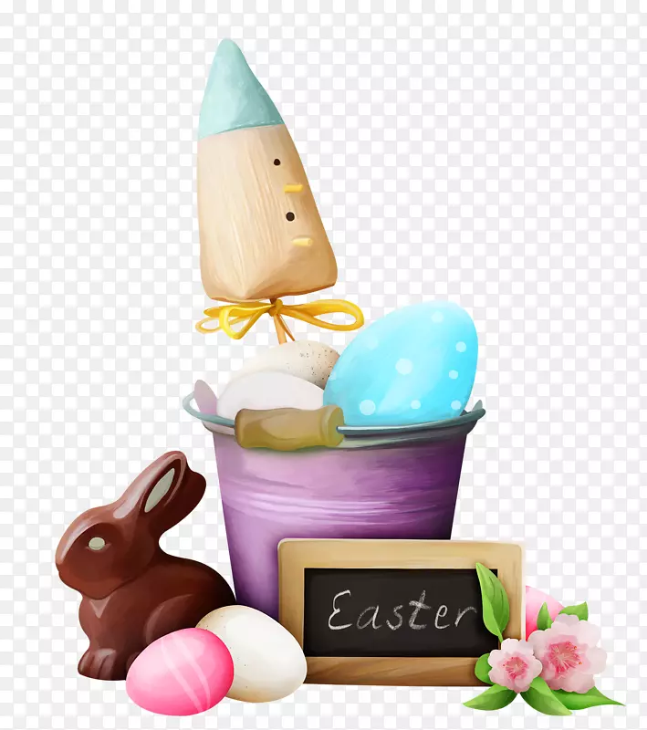 复活节兔子彩蛋装饰-复活节