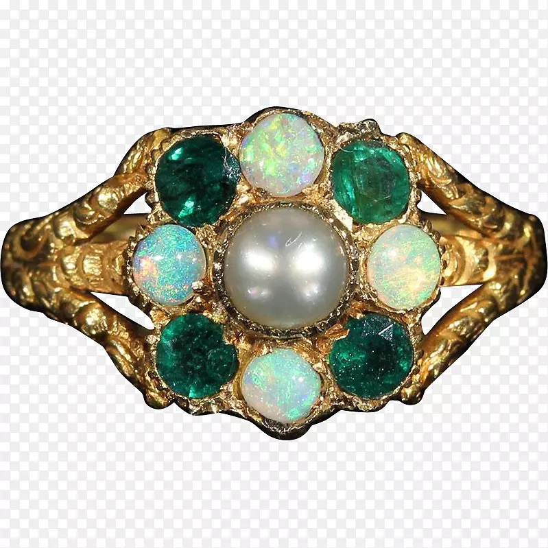 绿松石戒指、胸针、珠宝首饰.戒指