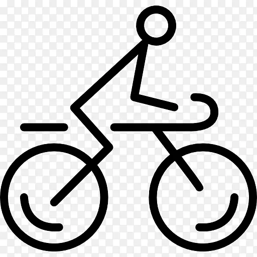 自行车电脑图标剪辑艺术自行车