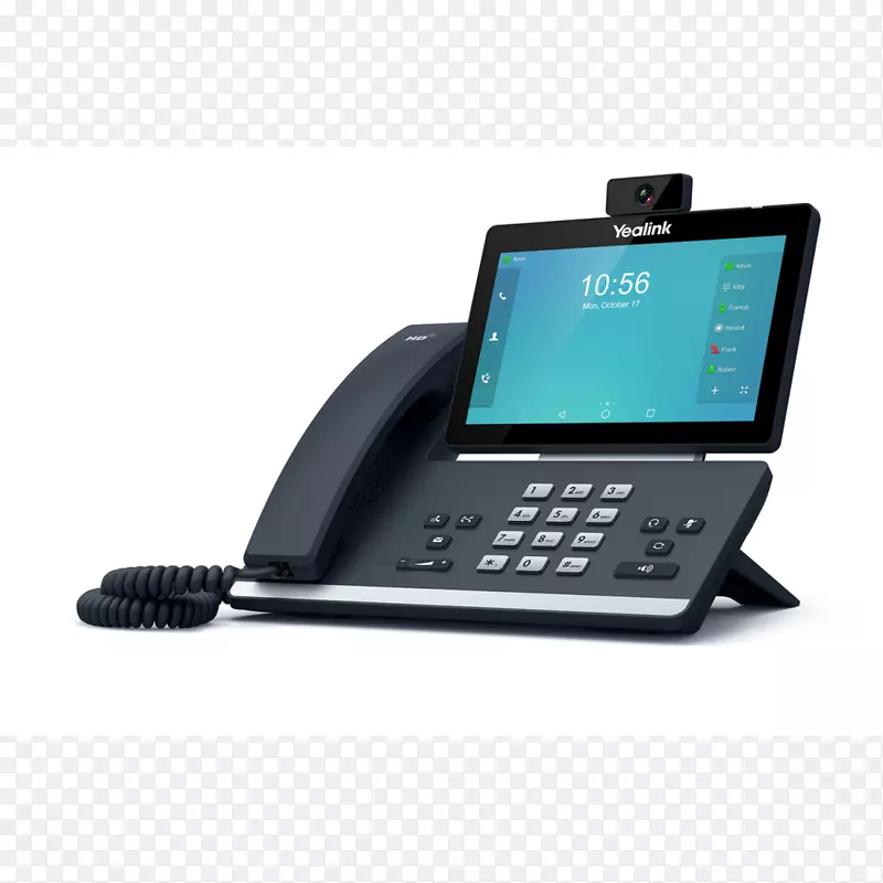 yalink SIP-t58v ip电话，voip电话会话启动协议媒体电话