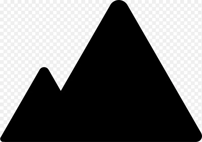 三角形符号黑色m字体-三角形