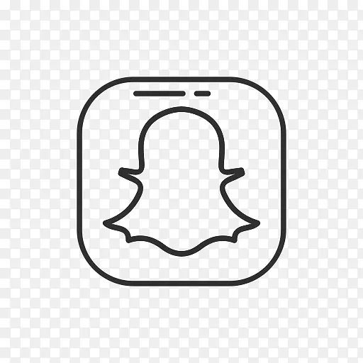 社交媒体Snapchat Snap Inc.计算机图标.社交媒体