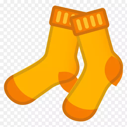 Emojipedia sock noto字体服装.表情符号