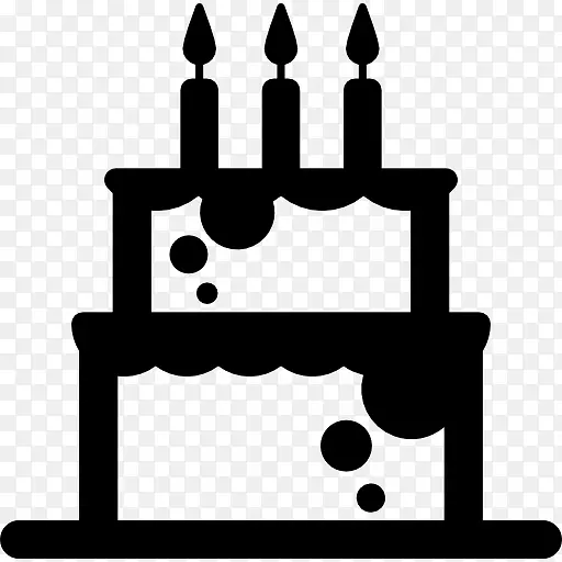 生日蛋糕电脑图标派对