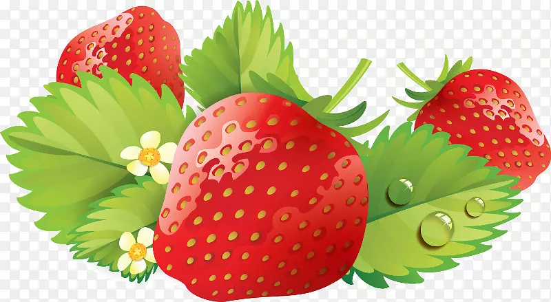 草莓-草莓天使食品蛋糕-草莓