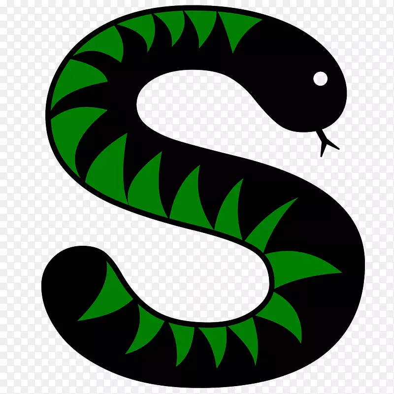 蛇符号剪贴画-蛇