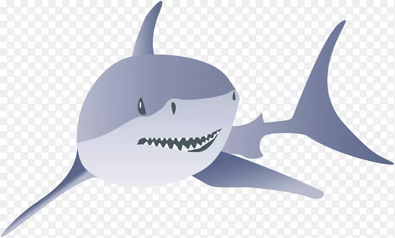 大白鲨剪贴画-鲨鱼