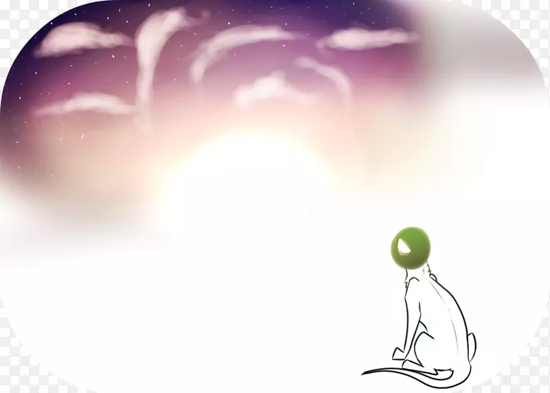 桌面壁纸水计算机.水