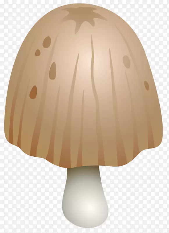 蘑菇毛墨帽木耳剪贴画-蘑菇