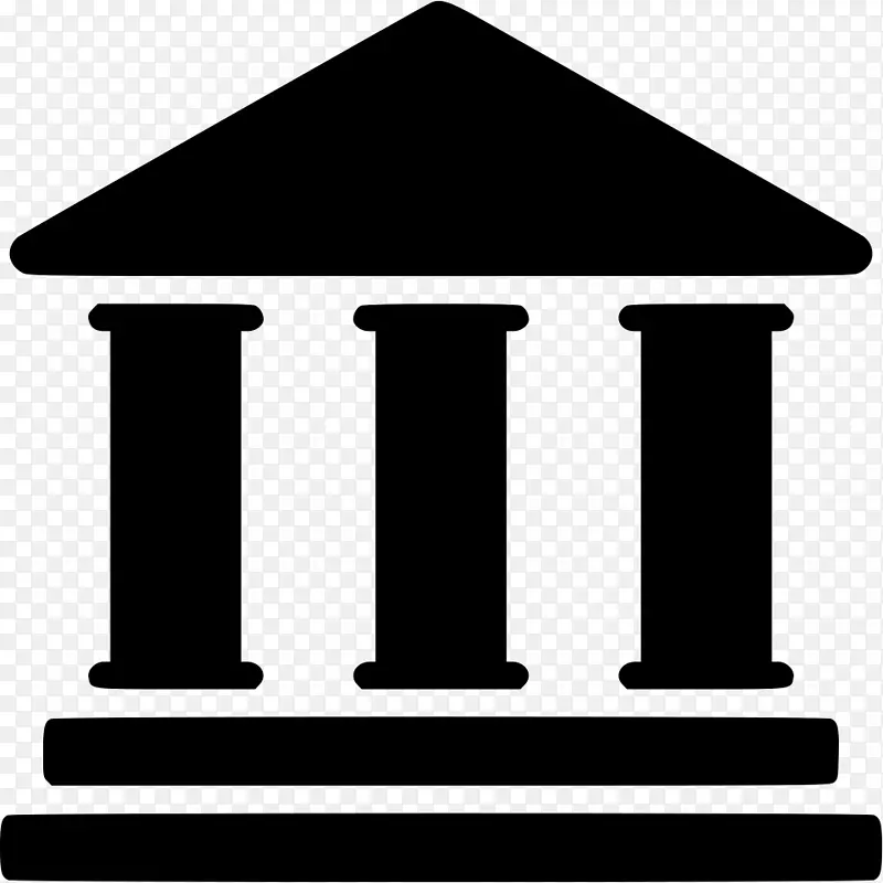 银行电脑图标货币建设-银行