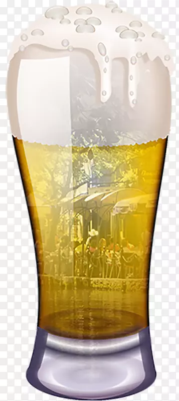 啤酒品脱玻璃高球玻璃-啤酒