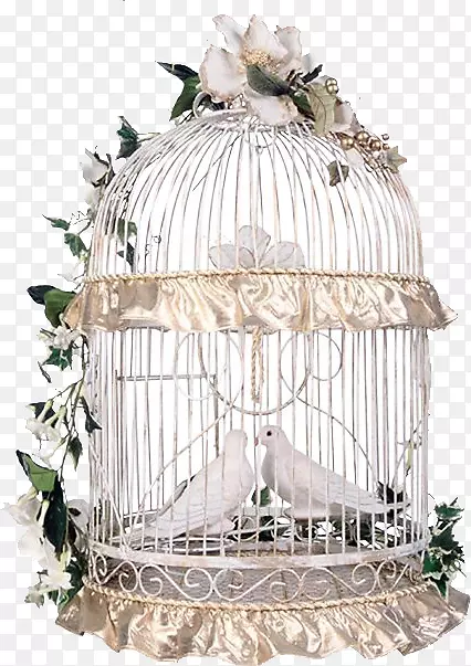 鸟笼中心件婚礼-鸟