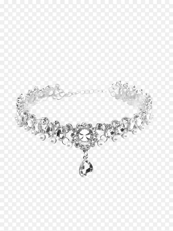 手镯耳环项链魅力和吊坠珍珠项链