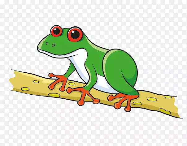 树蛙真蛙文字剪辑艺术-青蛙