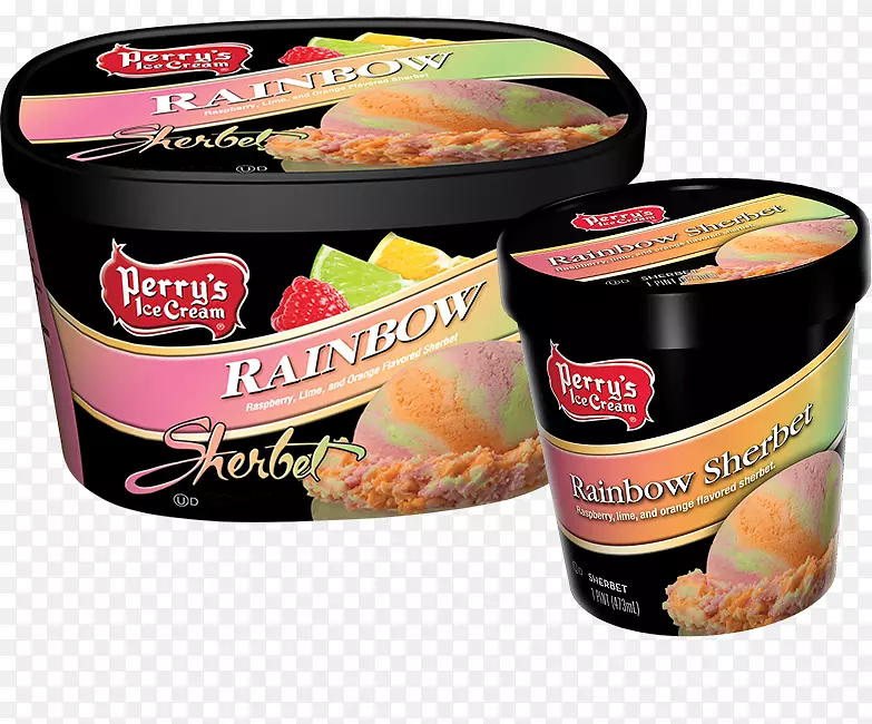 冰淇淋蛋糕，冰糕，彩虹雪糕-冰淇淋