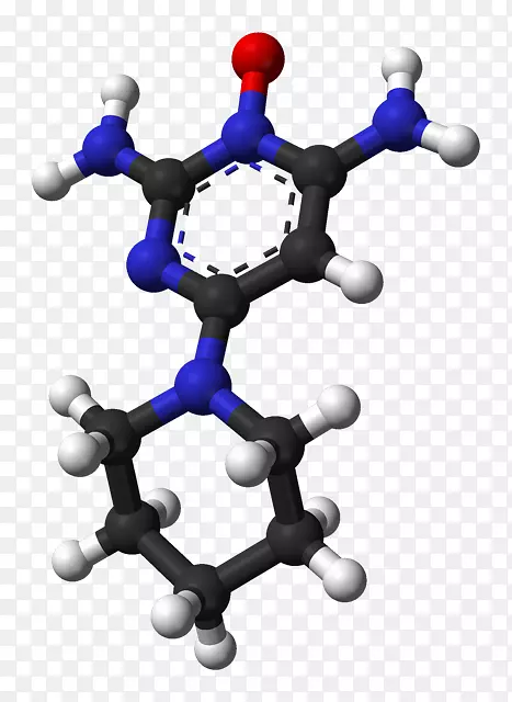 米诺地尔化学配方化合物药物分子-胡须
