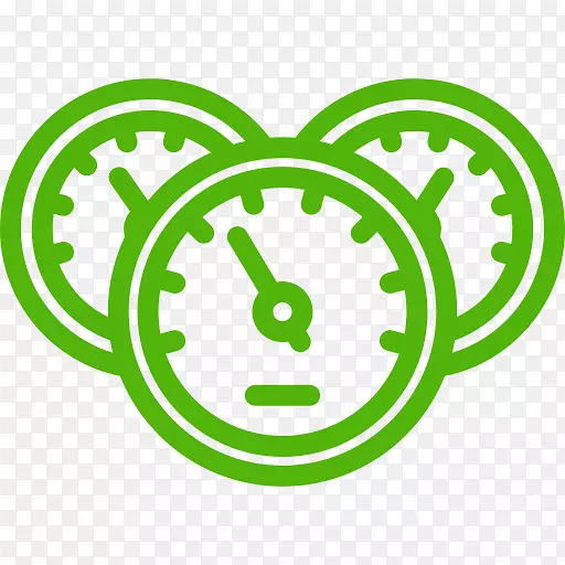 汽车计算机图标汽车修理车间转速表-汽车