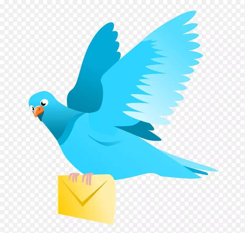 英国信鸽寻巢鸽科鸽后剪贴画-电子邮件