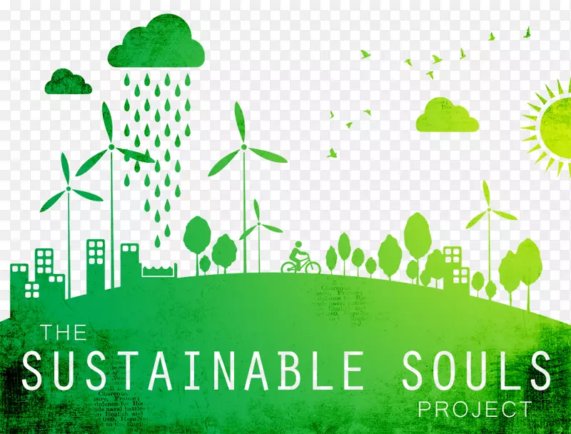 可持续生态足迹循环利用可持续发展再利用