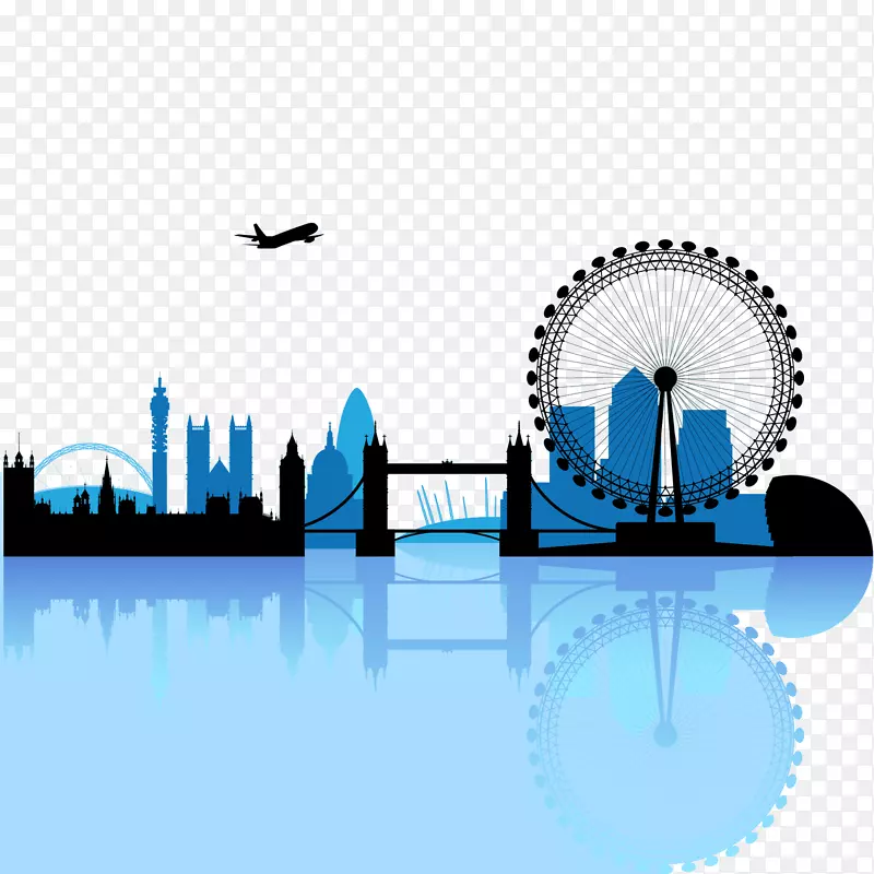伦敦皇室-免费摄影天际线-城市剪影