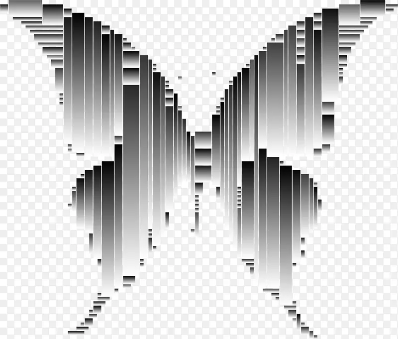 黑白现代艺术