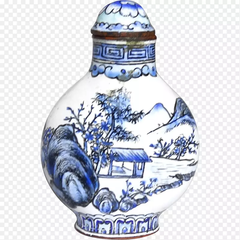蓝色和白色陶器，陶瓷，钴，蓝色制品，瓷器