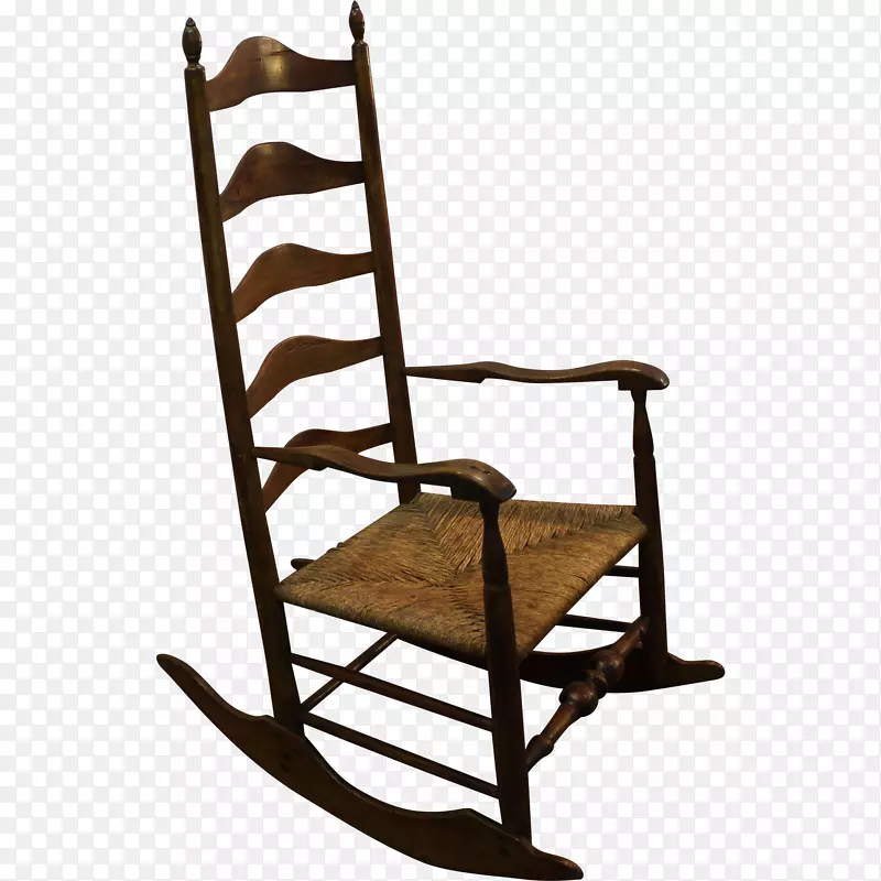 19世纪摇椅，扶手椅，家具-椅子