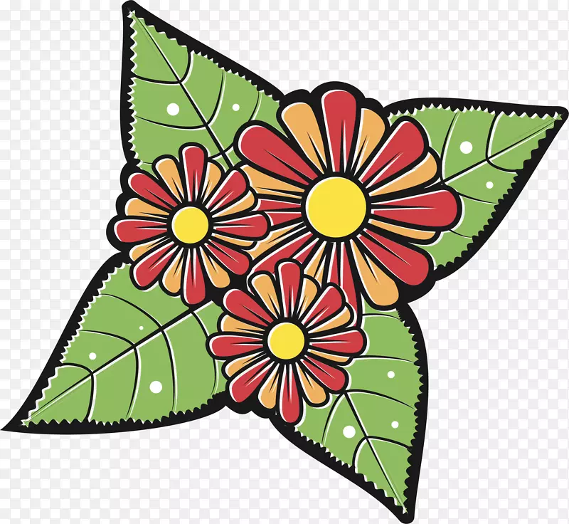 花卉设计剪贴画