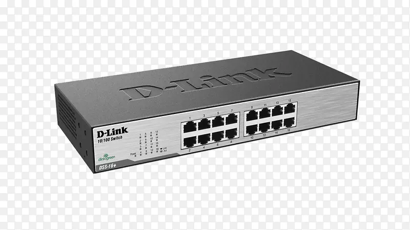 网络交换机d-link des 1024 d d-link Canada Inc.19英寸机架