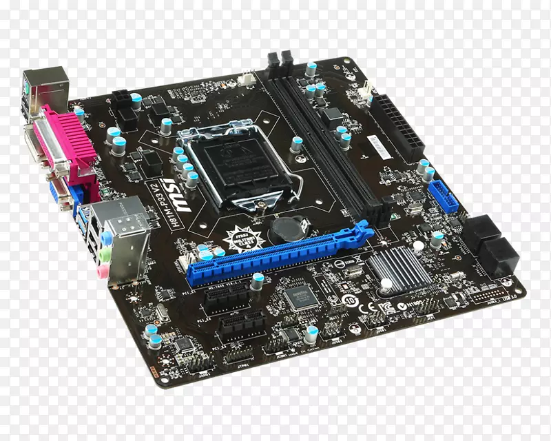 英特尔lga 1150微atx主板msi h81m-p33-intel