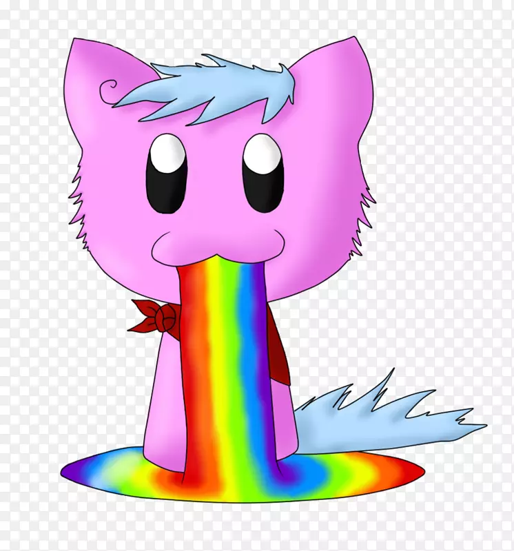 吐燕猫彩虹猫